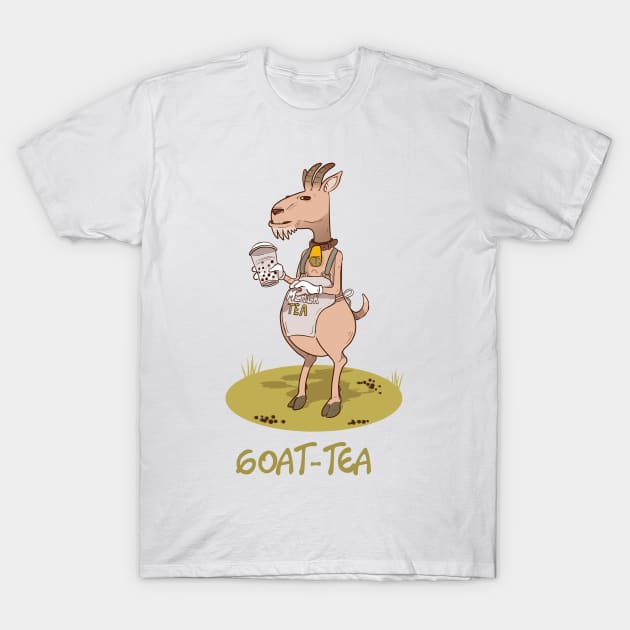 Goat-tea T-Shirt by Artatalk